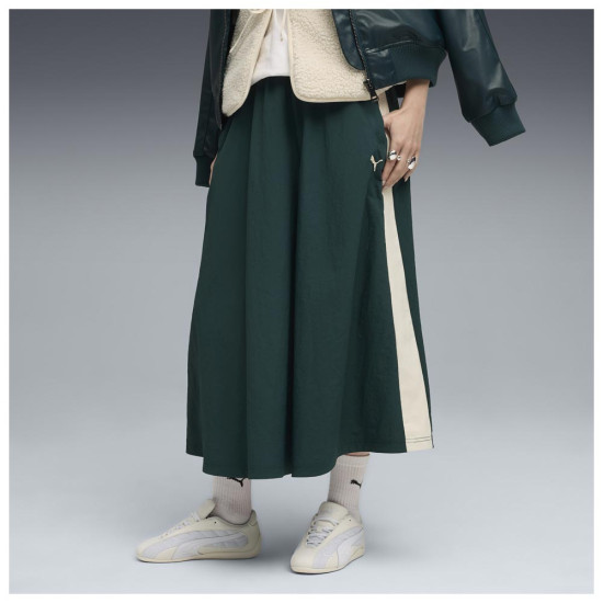 Puma Γυναικεία φούστα T7 Woven Midi Skirt